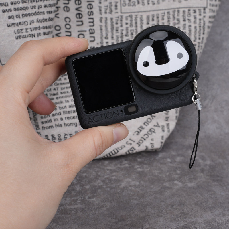 适用于大疆action6运动相机配件单镜头盖斜眼企鹅红眼米妮库洛米,3C数码配件,摄像机配件,淘宝优惠券,粉丝福利购,淘宝优惠卷