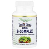 美国Paradise Herbs Complex复合维生素B族维生素C素食胶囊60粒