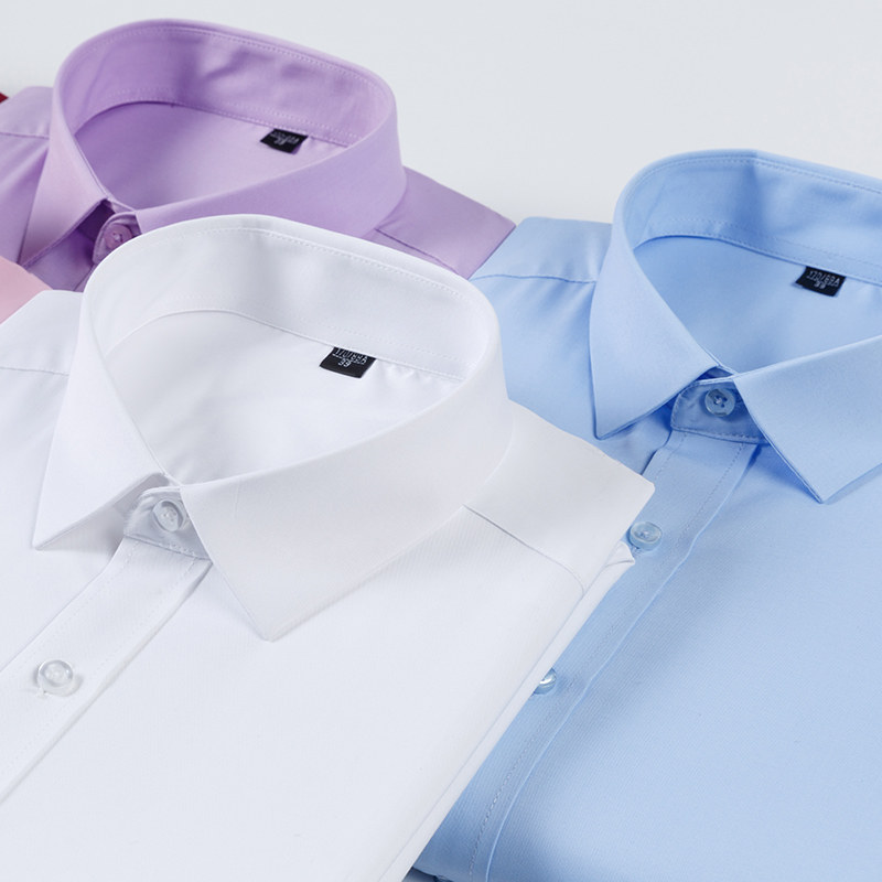 2020 new pattern Bamboo fiber man business affairs leisure time formal wear Short sleeved shirt Youth Self cultivation Solid comfortable work clothesin the Men's clothing, Shirt  category - from Buy2taobao.com to provide professional Taobao agent buy service