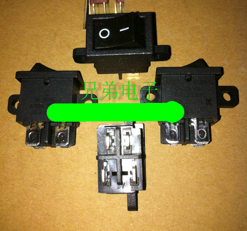 KCD1-104 Ô×°´´Î¬Òº¾§µçÊÓ´¬ÐÍ¿ª¹Ø RS601D´ø¹Ì¶¨¿×µçÔ´³ö¿Ú¿ª¹Ø