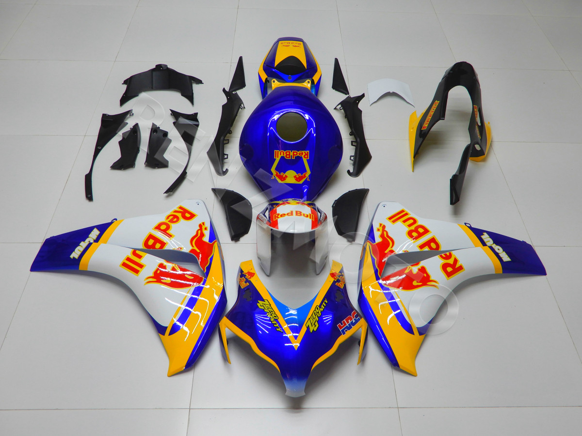 适用于本田CBR1000RR 08-11年 改装全板喷漆外壳 全车导流罩定制