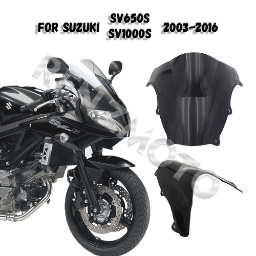 适用于铃木SV650/1000 03-12年 前风挡导流罩  改装前挡风玻璃