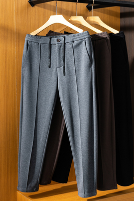 长裤松紧腰围商务休闲通勤