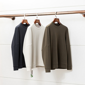 秋冬男士 Soft系列 柔暖加倍 运动休闲卫衣加绒保暖宽松圆领卫衣男