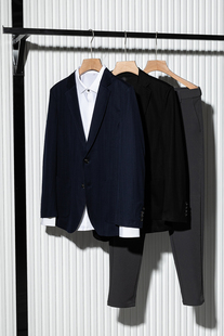 A柜1.8W~獨家面料！春夏薄款男士单西 薄料商务休闲西装外套男