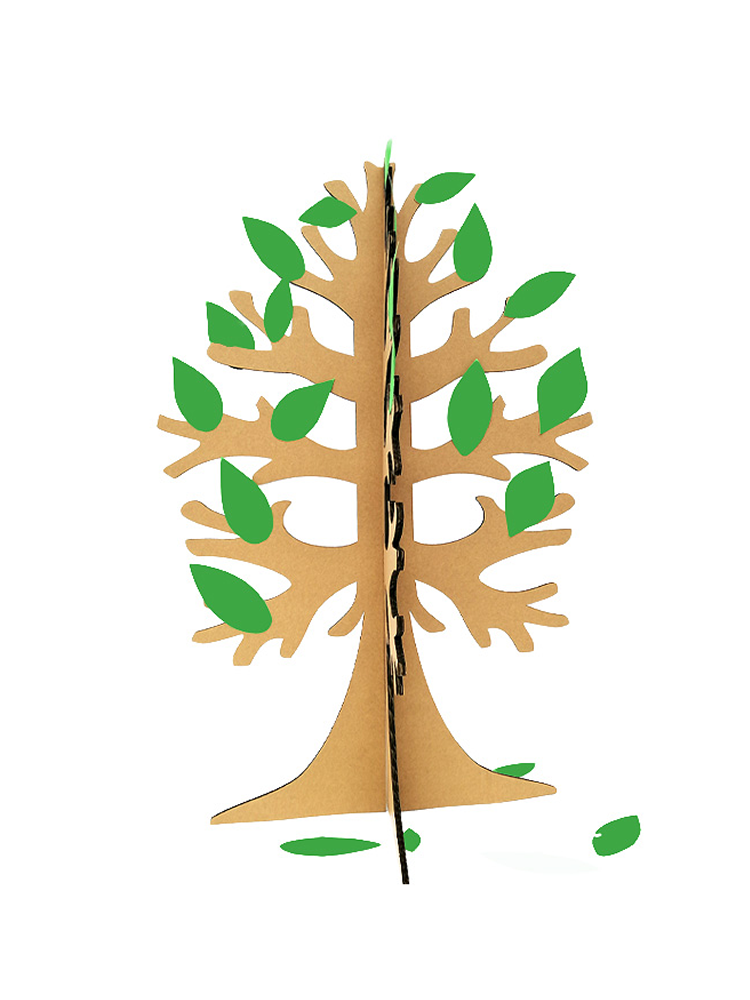 区角表演道具童话故事树创意新立体大树节日桌手工作业挂吊饰包邮