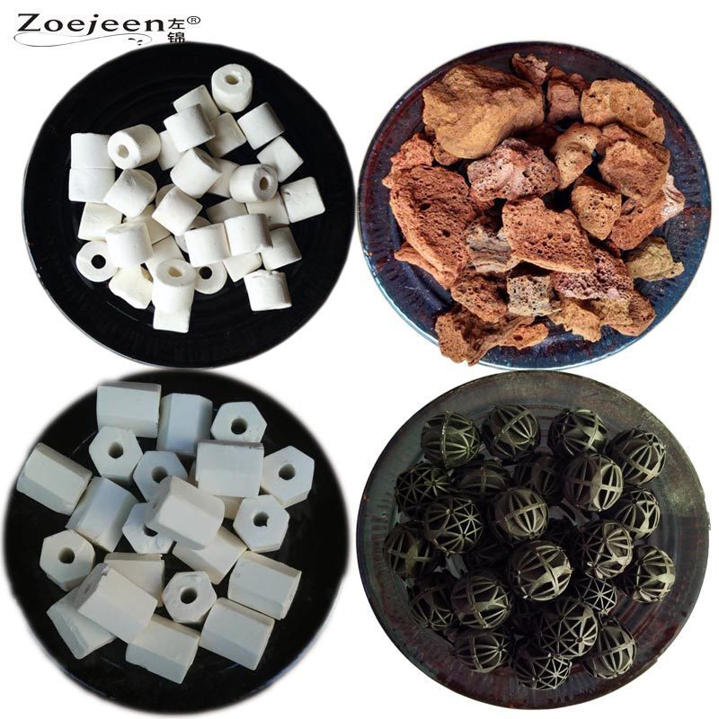 活性炭火山石陶瓷环鱼缸过滤棉