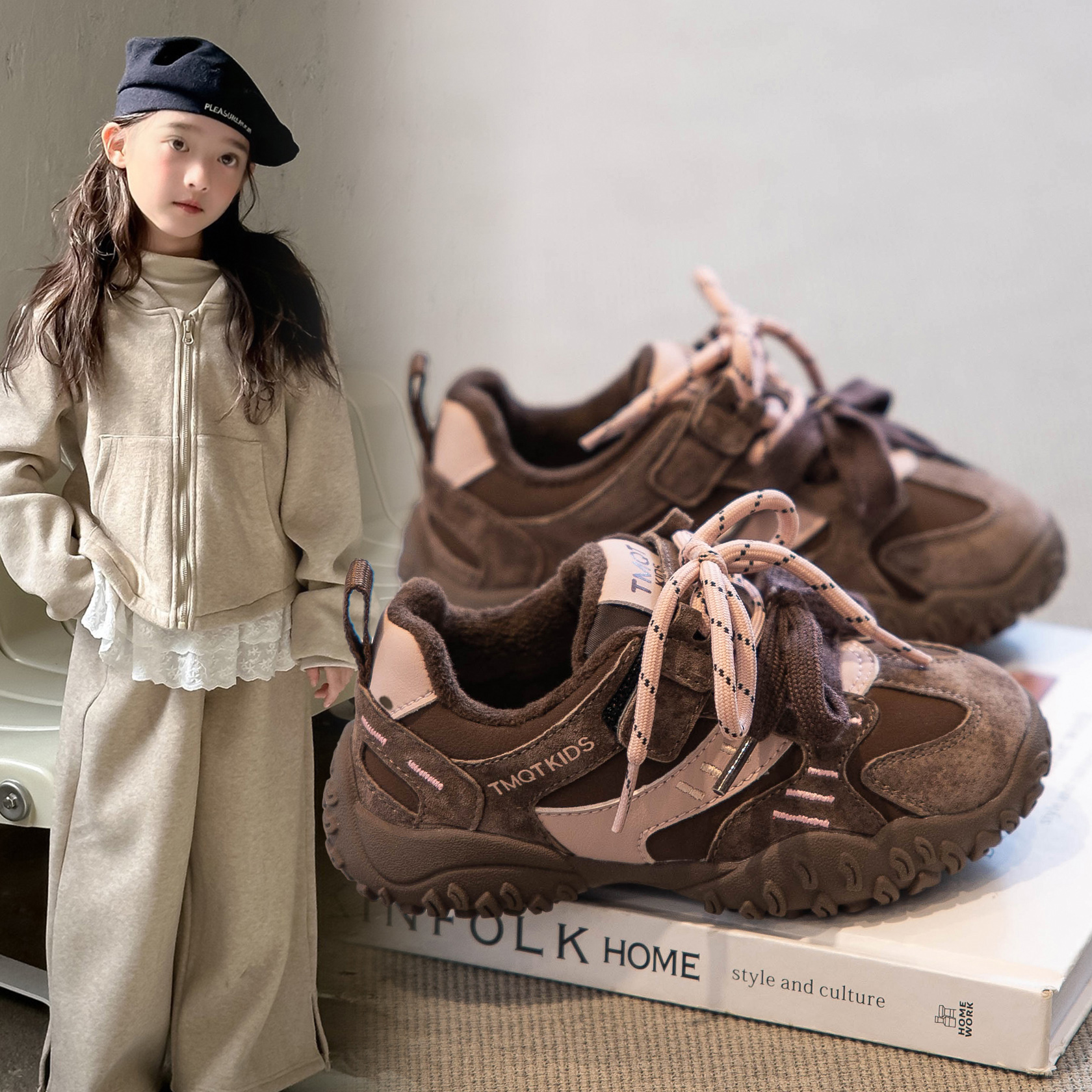女童运动鞋2025新款秋季儿童鞋子女宝宝德训鞋秋冬休闲鞋轻便爆款