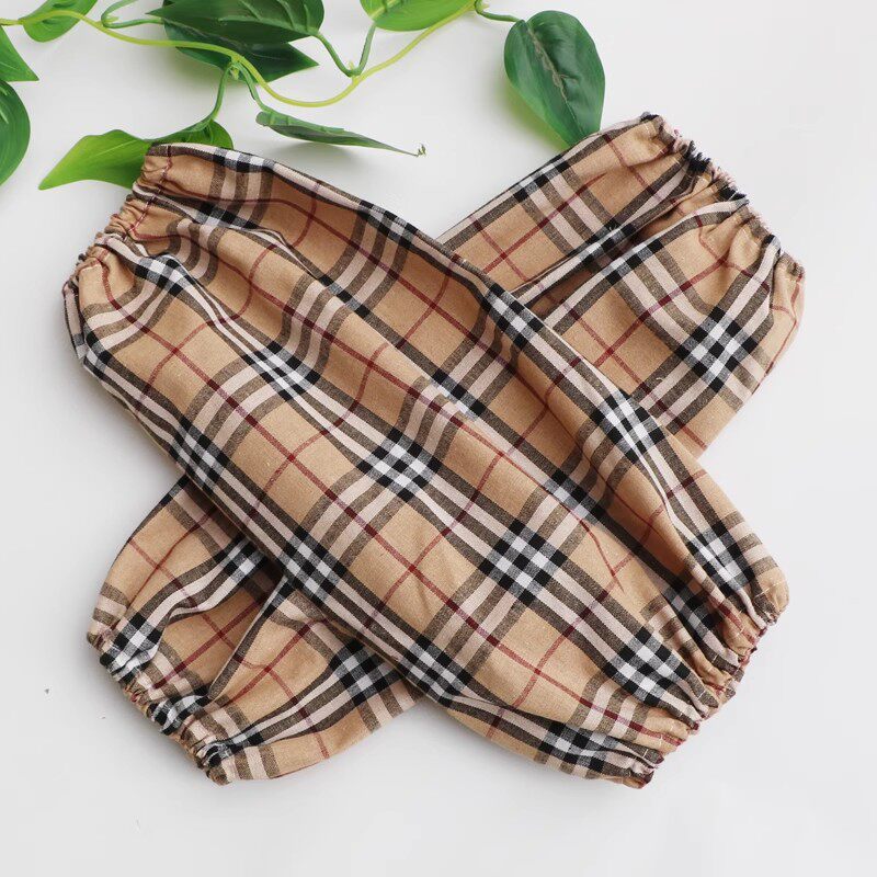 袖套女高级感羽绒服短款秋冬格子袖套涤棉长款加宽护袖袖头手袖筒