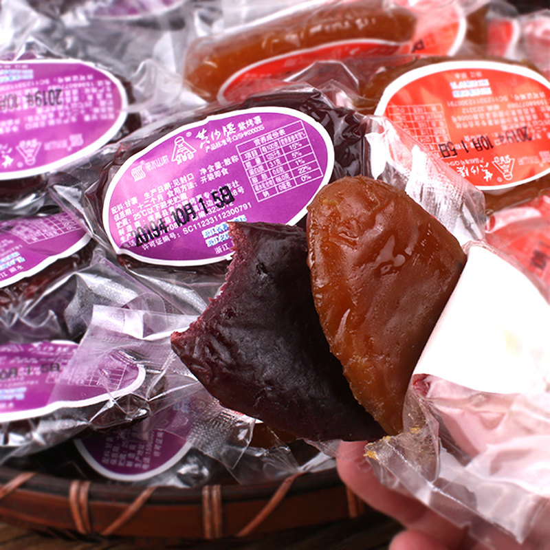 遂昌黄沙腰烤薯红薯干番薯干自制地瓜干不加糖无添加500g真空装
