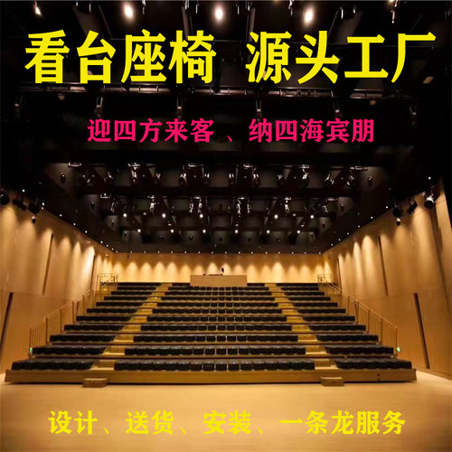 看台座椅雷尊工厂直销礼堂椅