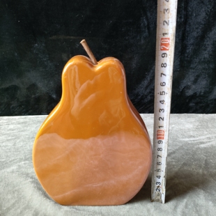 包邮 微瑕介意勿拍满20 实物如图 外贸出陶瓷鸭梨摆件