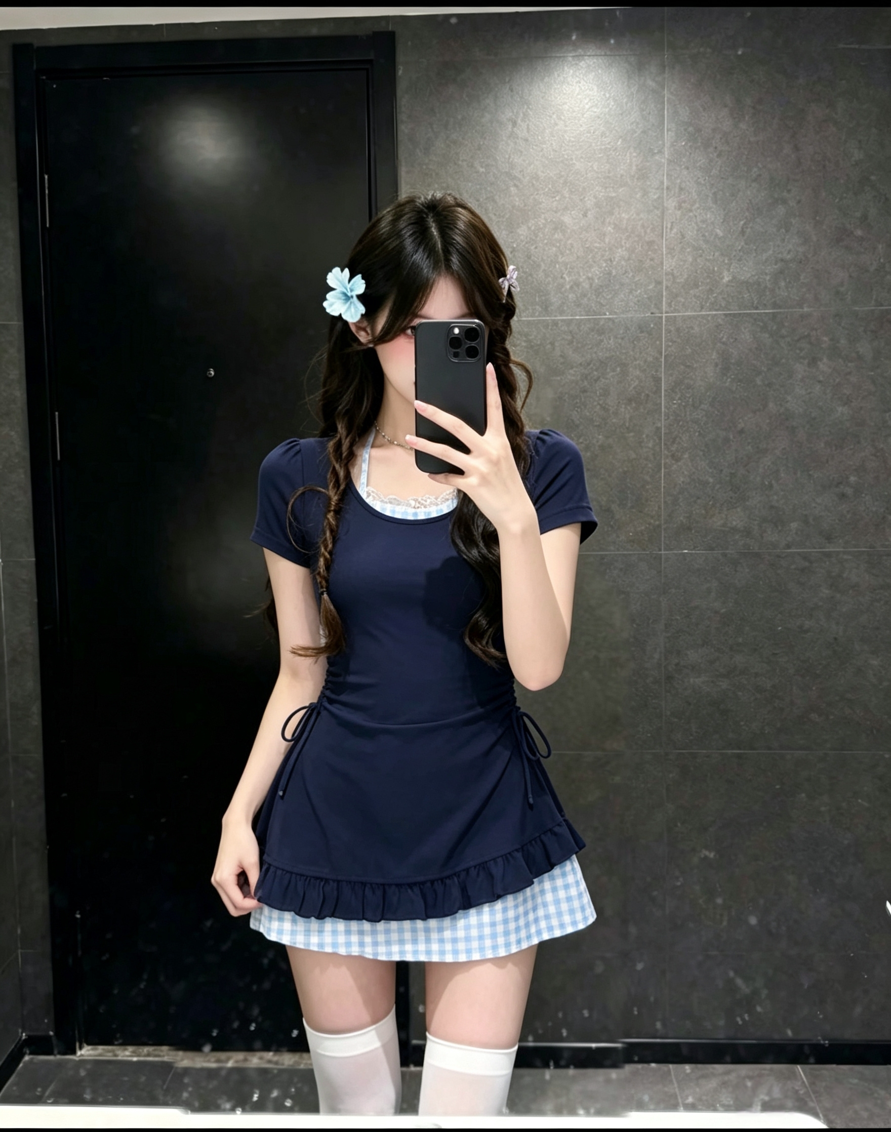 泳衣女款日系绝美连体裙式收腰显瘦保守高级感学生少女度假泡温泉