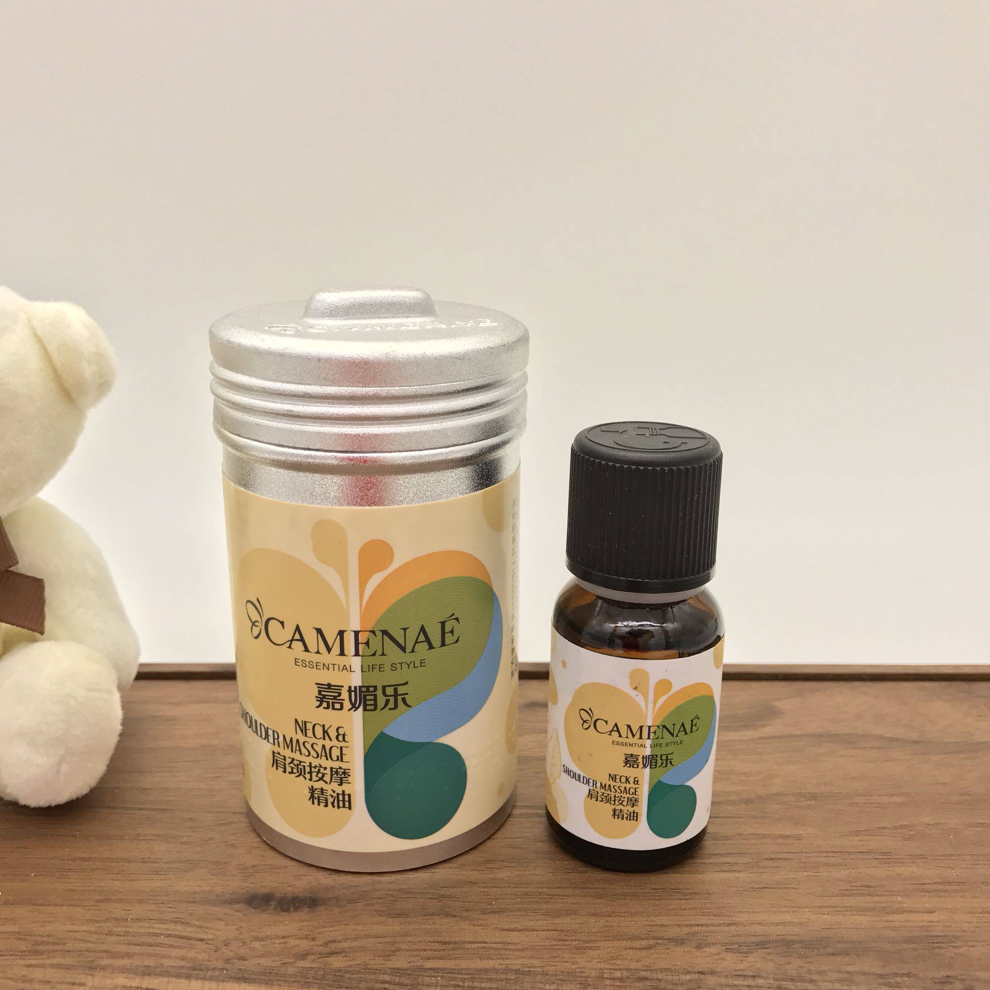 嘉媚乐肩颈按摩精油15ml 舒缓疲劳 放松