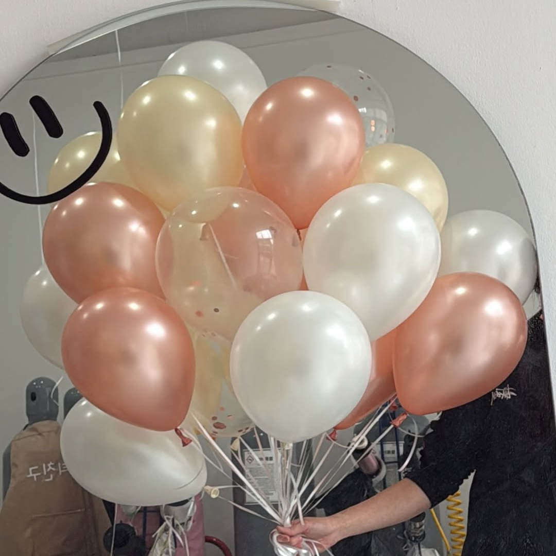 珠光年会生日派对表白乳胶气球