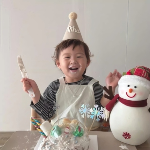 生日帽名字定制礼物 宝宝周岁 一百天 满月布置 男孩儿童节庆装饰