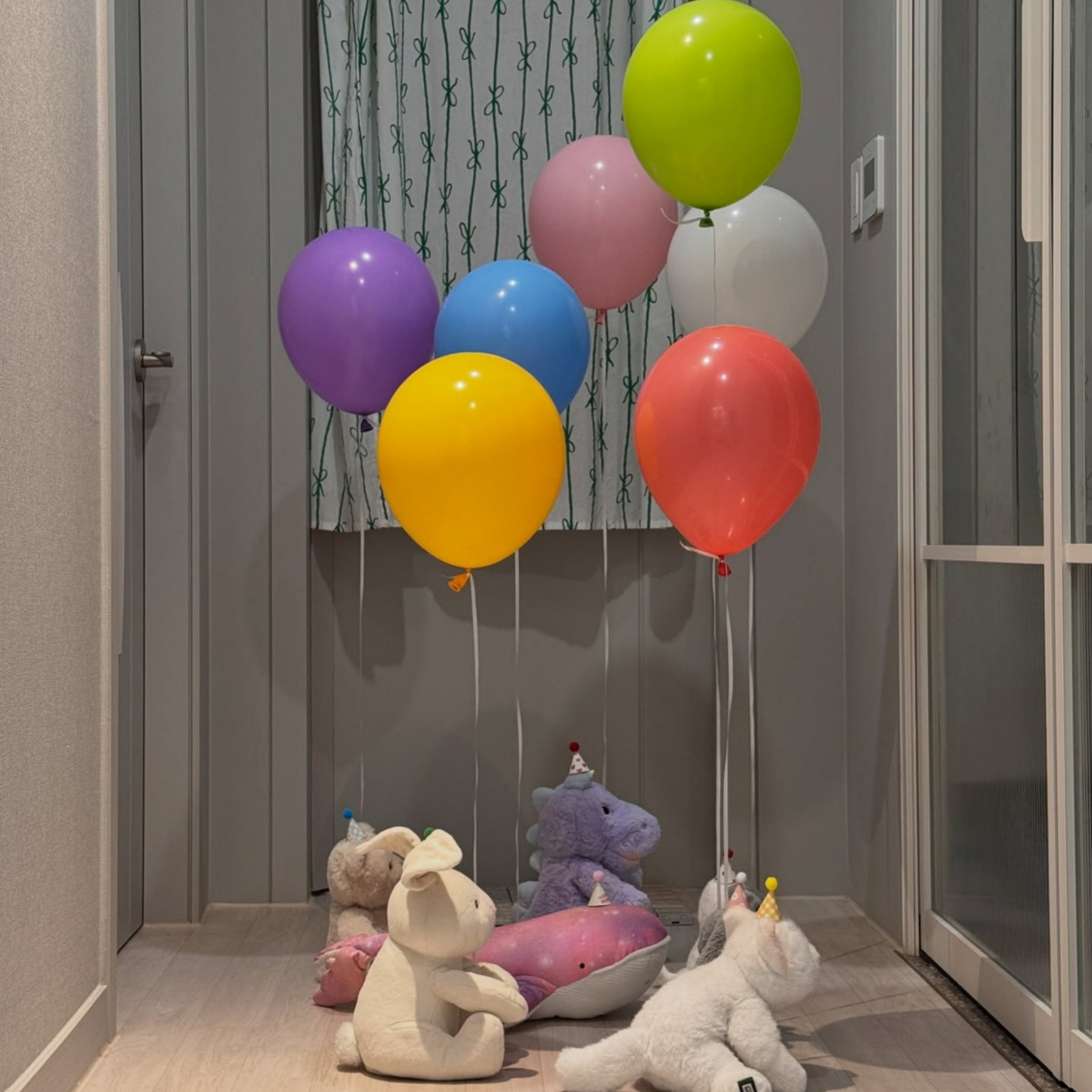 彩色气球道具玩具装饰飞起来气球