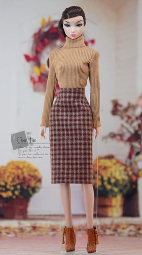 [M-202002-21-B]半身裙/FR Momoko Barbie Blythe OB Mico 娃衣