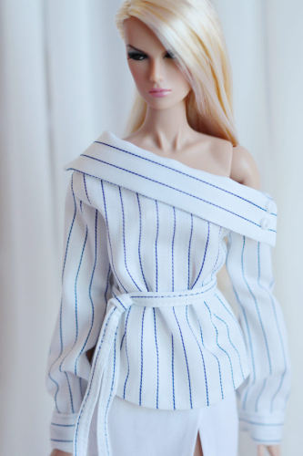 [M-201809-24]上衣/FR Momoko Barbie Blythe Mico 娃衣