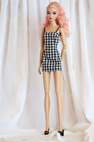 [M-201809-35]连衣裙/FR Momoko Barbie Blythe Mico 娃衣