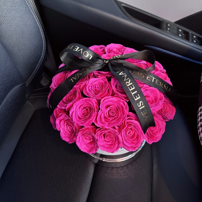 邮选费罗伊德抱抱桶花束情人节玫瑰仿真香皂花实用送闺蜜