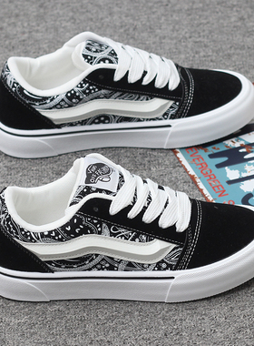 校园学生款爆款潮流高颜值滑板鞋胖胖面包情侣百搭运动男女休闲鞋