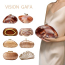 跨境内销2025新款 亚克力手机口红手拿包斜挎包聚会出游送礼物 时尚