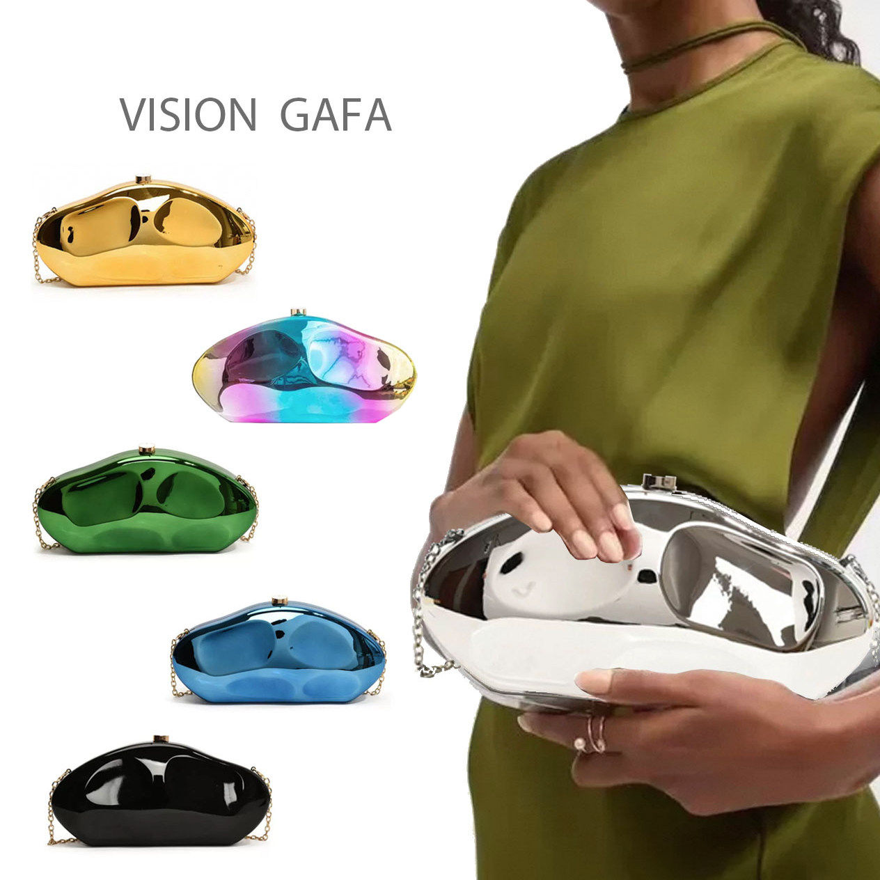 手机口红钥匙收纳款金属生日礼物