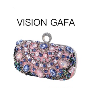 跨境新款手工珠绣镶钻闪亮亮手拿包宴会派对包单肩斜跨旗袍女士包