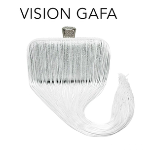 新款晚宴包细闪欧美宴会流苏包单肩手提包名媛礼服晚装包斜挎包包