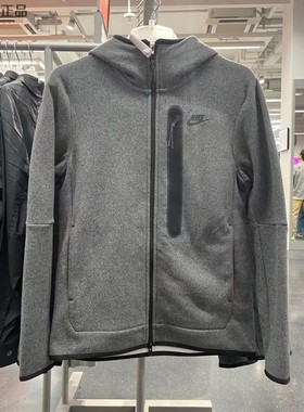 Nike耐克秋冬男运动休闲防风保暖连帽加棉外套 CU4486 DQ4802-010