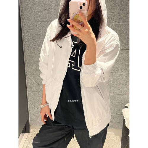 耐克女子防晒连帽夹克外套