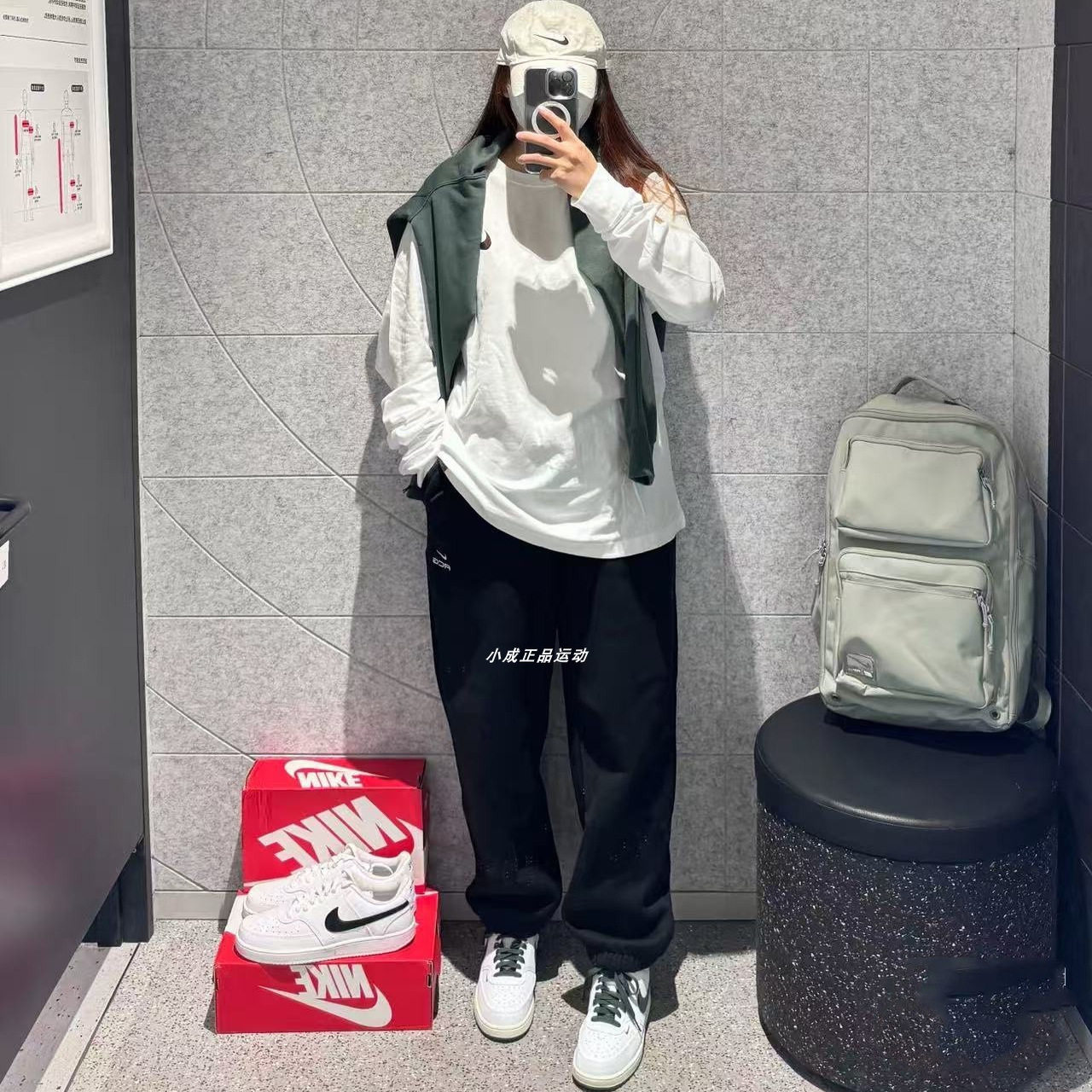 Nike ACG户外男女加绒保暖宽松运动休闲束脚针织长裤  FV8651-010,运动服/休闲服装,运动长裤,淘宝优惠券,粉丝福利购,淘宝优惠卷