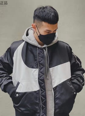 Nike大勾双面立领飞行夹克秋冬保暖棉服外套DD6056 DR7021 DV9892