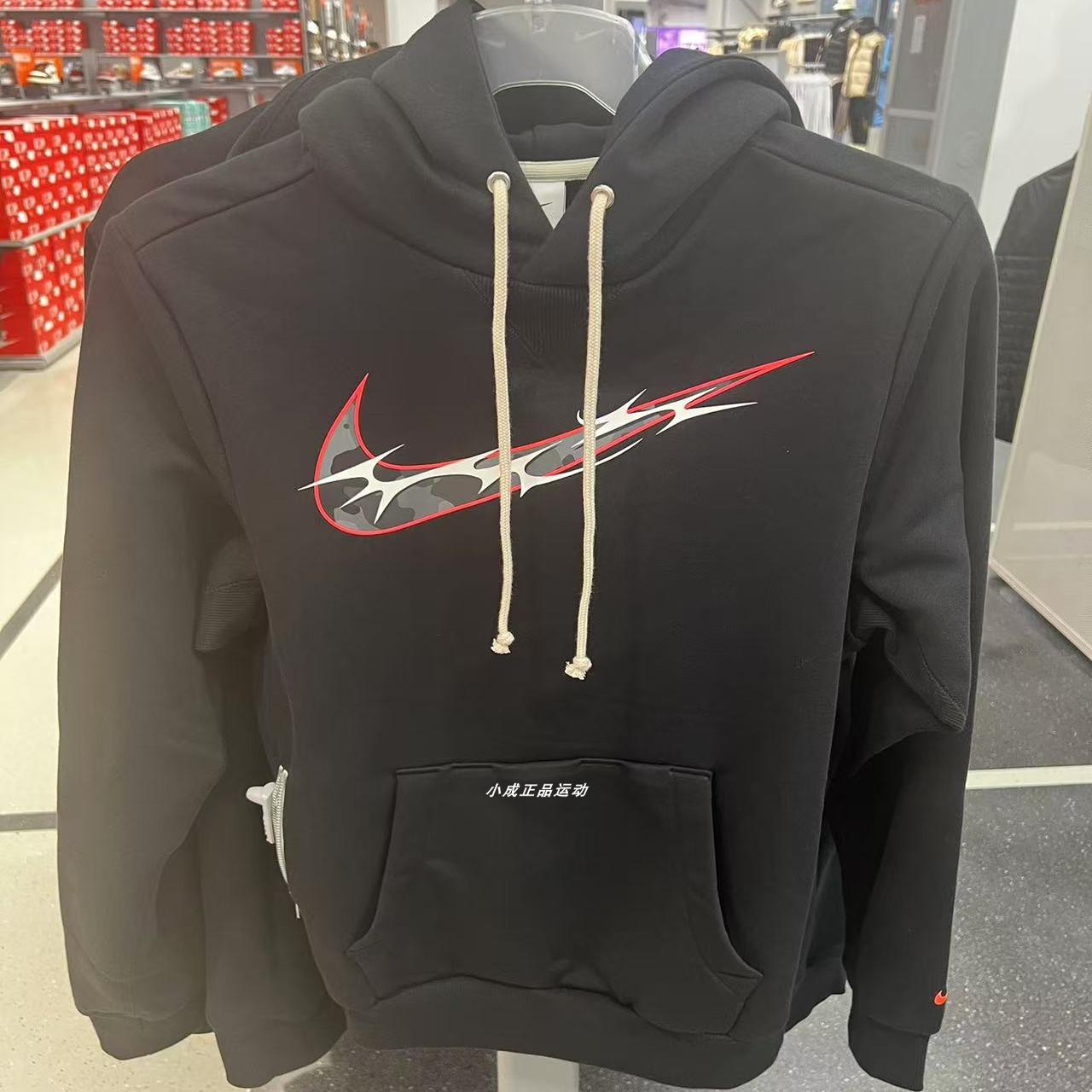 耐克男女24秋冬加绒连帽套头卫衣