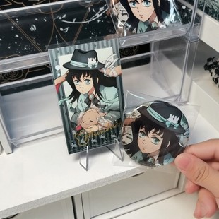 日谷鬼灭之刃周边拍立得 时透无一郎 霞柱 兔年金签拍立得有原袋