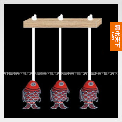 魔术天下 训鱼魔术 古彩戏法 舞台互动搞笑魔术道具 变鱼金鱼