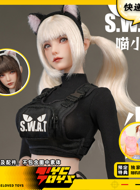 【TYCTOYS】定金预售I8 TOYS喵小队小咪1/6头雕服饰配件包I8-C011
