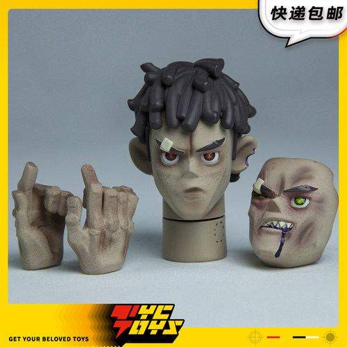 【TYCTOYS】现货 PART2PARK维克VIC潮流人偶1/6头雕潮玩兵人配件