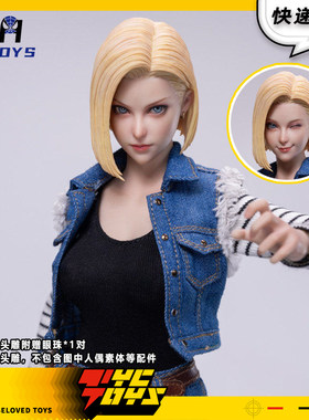【TYCTOYS】现货 VHTOYS吉莉1/6可动眼美女头雕人偶兵人配件VH001