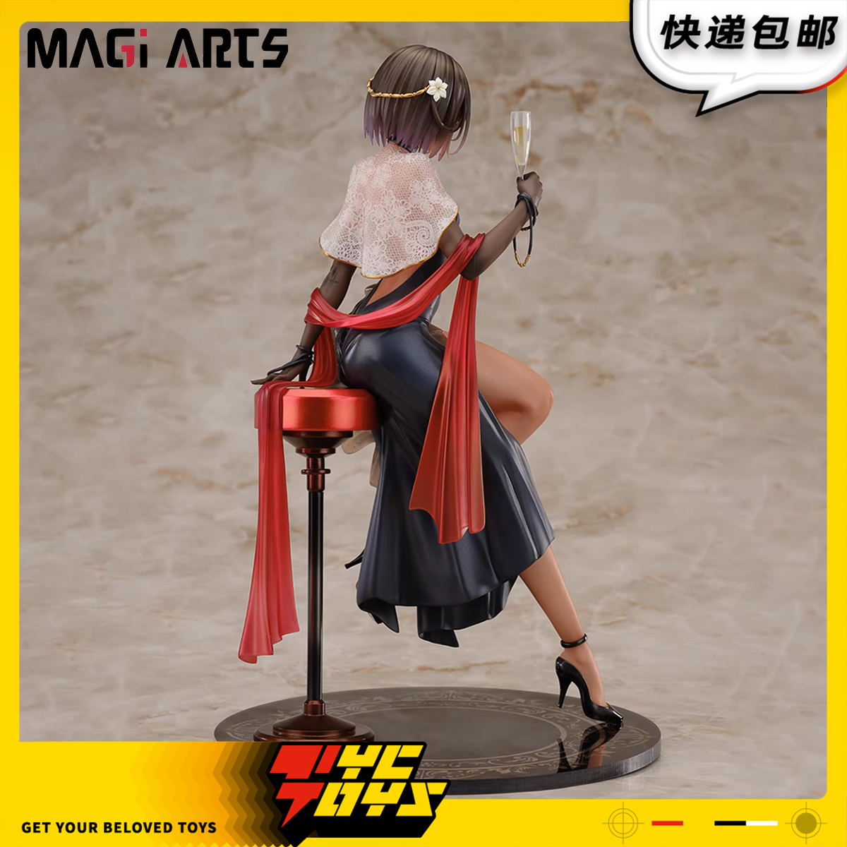 【TYCTOYS】预售 MAGI ARTS对魔忍RPGX成年雪风晚礼服手办摆件