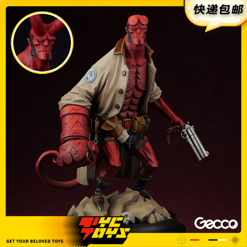 【TYCTOYS】定金预售 GECCO HELL BOY地狱男爵1/6雕像手办摆件