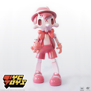 STREAMS 现货 SKULLTOONS 骷髅小木偶 粉色 Theodoru TYCTOYS