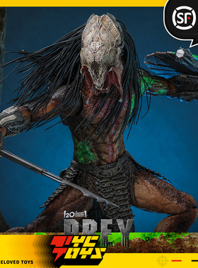 【TYCTOYS】定金预售 HOTTOYS HT铁血战士猎物狂暴铁血战损TMS173