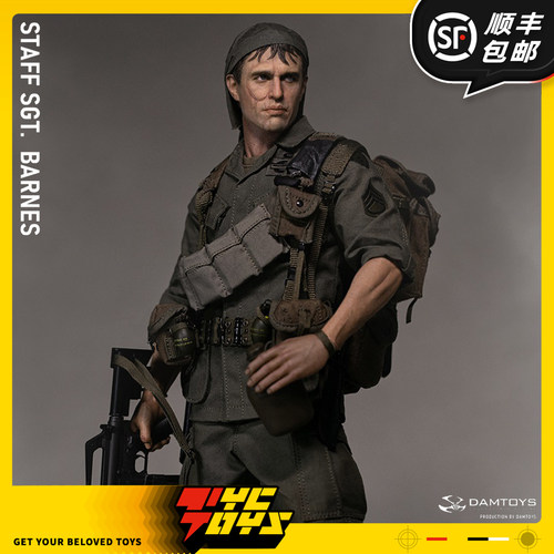 【TYCTOYS】定金预售 DAMTOYS野战排越战美军巴恩斯中士DMS045