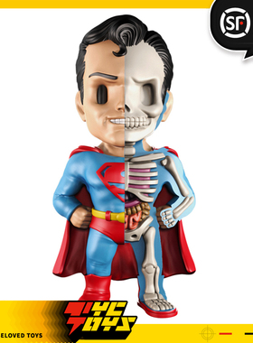 【TYCTOYS】现货 XXRAY DC 黄金年代 超人 JASON FREENY 半解剖