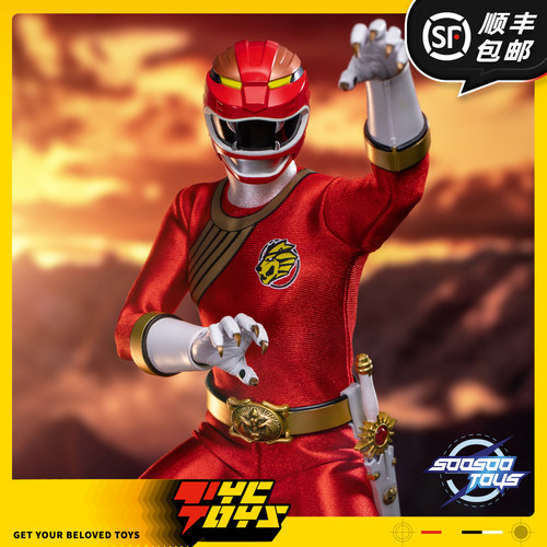 【TYCTOYS】再版定金预售 SOOSOOTOYS百兽红1/6可动人偶SST074E