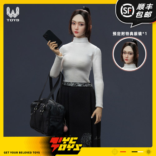 【TYCTOYS】定金预售 WTOYS美女小茹1/6可动眼女兵人手办人偶套装