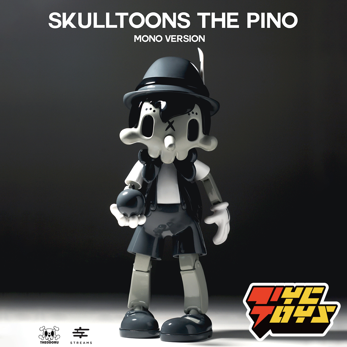 【TYCTOYS】现货 STREAMS SKULLTOONS PINO 骷髅小木偶 Theodoru