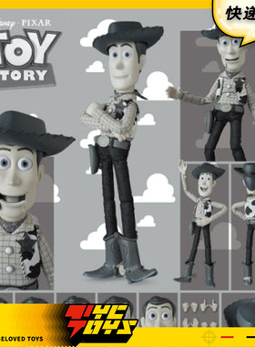 【TYCTOYS】定金预售 MEDICOM TOY玩具总动员终极胡迪BW黑白版